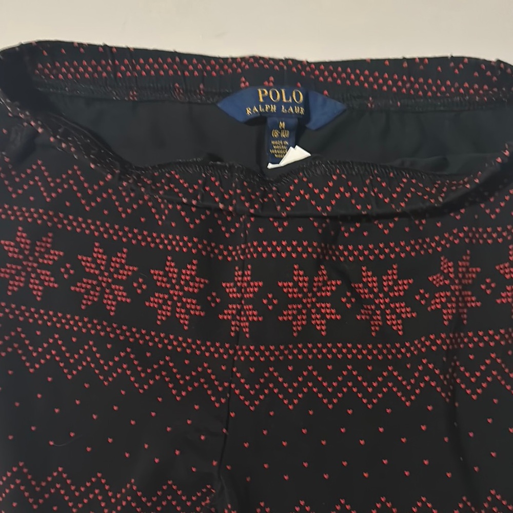 Polo Ralph Lauren Kids Leggings - Black and Red